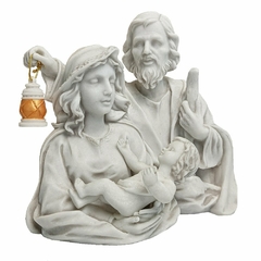 Imagem Busto Sagrada Família em Mármore - 24 cm - comprar online