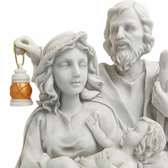 Imagem Busto Sagrada Família em Mármore - 24 cm - loja online
