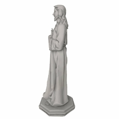 Imagem de Jesus Misericordioso em Mármore - 41cm - MÃE RAINHA ARTIGOS RELIGIOSOS