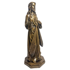 Imagem de Mármore de Jesus Misericordioso Bronze - 40 cm na internet