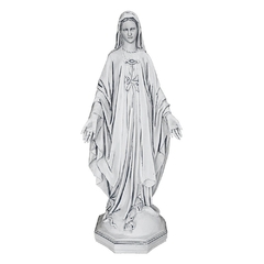 Imagem de Mármore de Nossa Senhora das Graças - 103 cm ((( SUPER))) - MÃE RAINHA ARTIGOS RELIGIOSOS