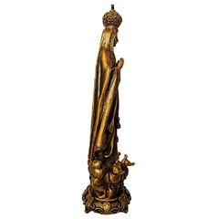 Imagem de Nossa Senhora de Fátima Bronze de Mármore - 42 cm na internet