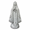 Imagem Nossa Senhora Aparecida Com Coroa de Metal em Mármore - 43cm