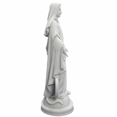 Imagem Nossa Senhora das Graças com Medalha Milagrosa em Mármore - 41cm na internet