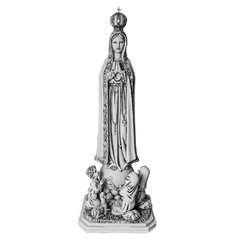 Imagem Nossa Senhora de Fátima de Mármore - 64cm ((((GRANDE))))