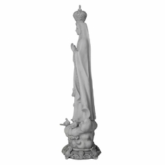 Imagem Nossa Senhora de Fátima em Mármore 42cm - comprar online