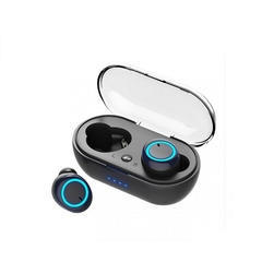 Imagem do Fone de ouvido Bluetooth Y50 para esportes ao ar livre sem fio 5.0 Display touch