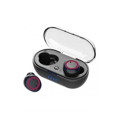 Fone de ouvido Bluetooth Y50 para esportes ao ar livre sem fio 5.0 Display touch