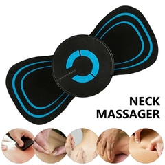 1 pçs massageador de pescoço almofadas de gel elétrico pescoço massageador (