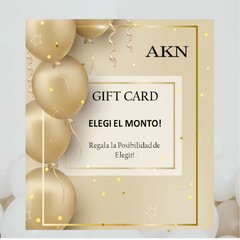 GIFTCARD MONTO A ELECCION!