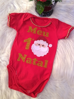 Body Natal vermelho