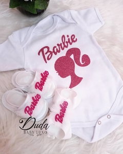 Conjunto Barbie Gliter