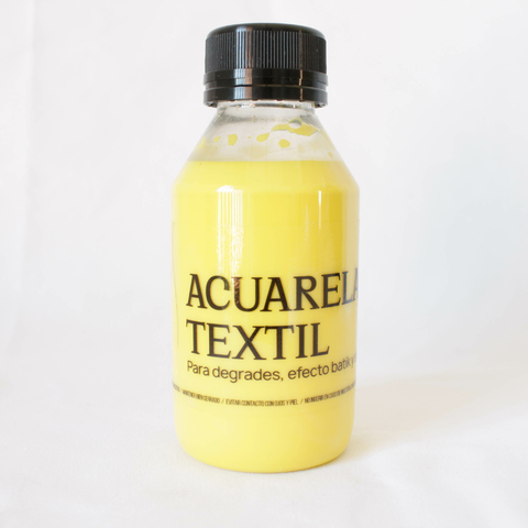 Acuarela Textil - Amarillo