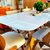 Mesa de Jantar Cris Off White 200 cm - Tauari na internet