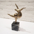 Escultura Bailarina em alumínio 33x16x12 cm - comprar online