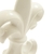 Flor de Lis Branca em Cerâmica 27 cm