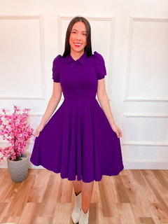 Vestido Ema - Roxo - comprar online