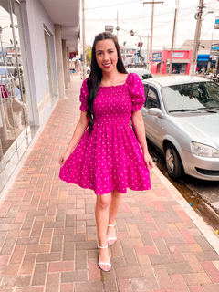 Vestido Raissa - Fucsia Coração - comprar online