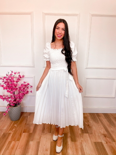 Vestido Sarah - Branco - comprar online