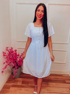 Vestido Taina - Branco - comprar online