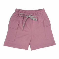 Short Cargo de Algodón Rustico - Talle 4 al 16 - tienda online