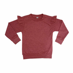Sweater de Lanilla Manga volado – talle 4 al 14 - tienda online