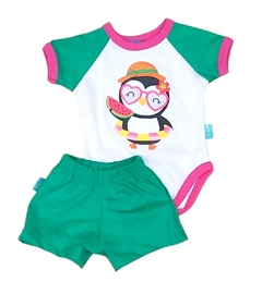 CONJUNTO PINGUINA - Talle 9 meses