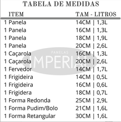 Conjunto 13 Peças Panelas Teflon Antiaderente Cor Exclusiva - Menor Preço Brasil
