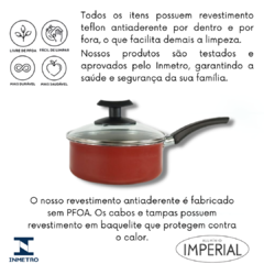 Jogo Panelas 13 Peças Teflon Antiaderente - Menor Preço Brasil