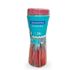 JUEGO DE CUBIERTOS TRAMONTINA 24 PZ - LINEA IPANEMA - comprar online