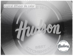 SARTEN DE ALUMINIO PROFUNDA C/ANTIADHERENTE GRANITO 24 CM HUDSON en internet