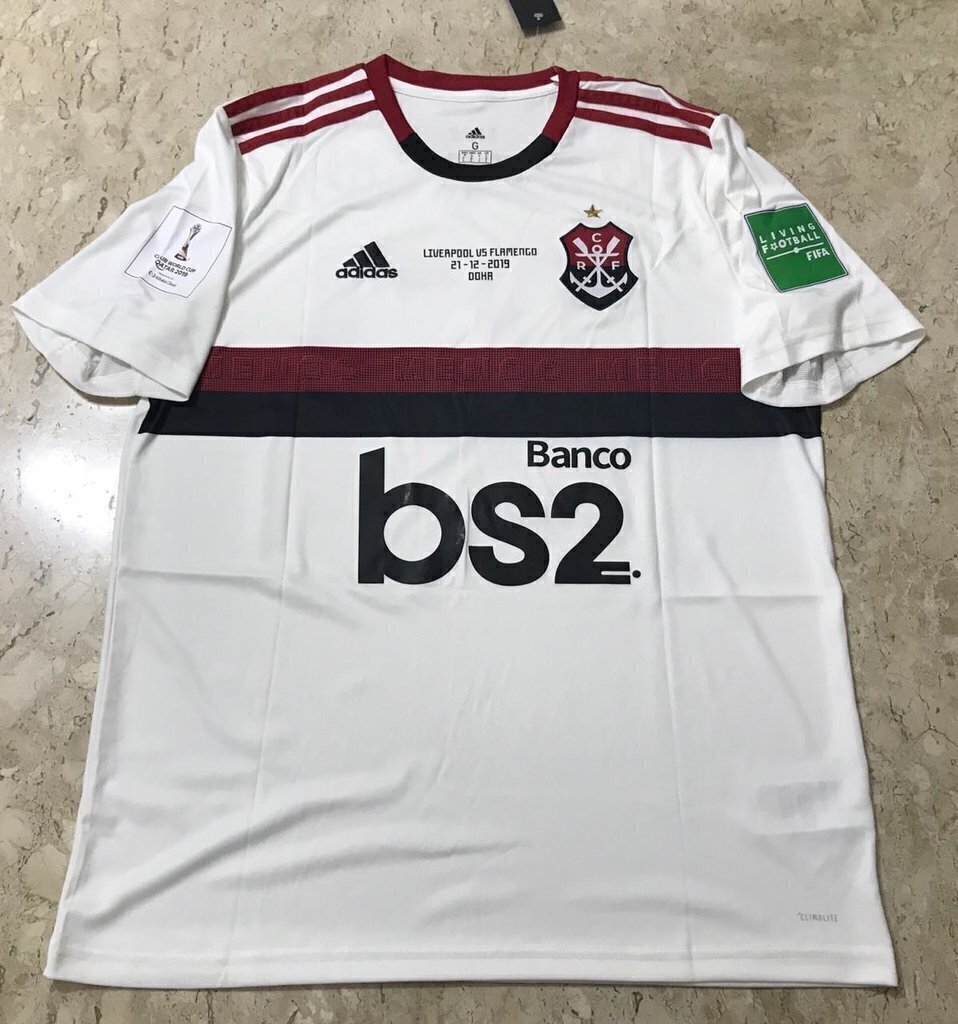 Camisa Adidas Flamengo Versão Final Mundial de Clubes Fifa 2019