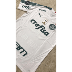 Camisa Puma Palmeiras 2019 Branca Completa Patrocínios e Patch Libertadores - comprar online