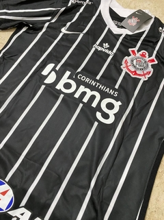 Camisa Nike Corinthians 2020 Completa Patrocínios Preta - comprar online