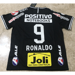 Camisa Nike Corinthians 2019 Completa Patrocínios Preta na internet