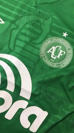 Camisa Umbro Chapecoense I 2018 Usada em Jogo e Autografada na internet