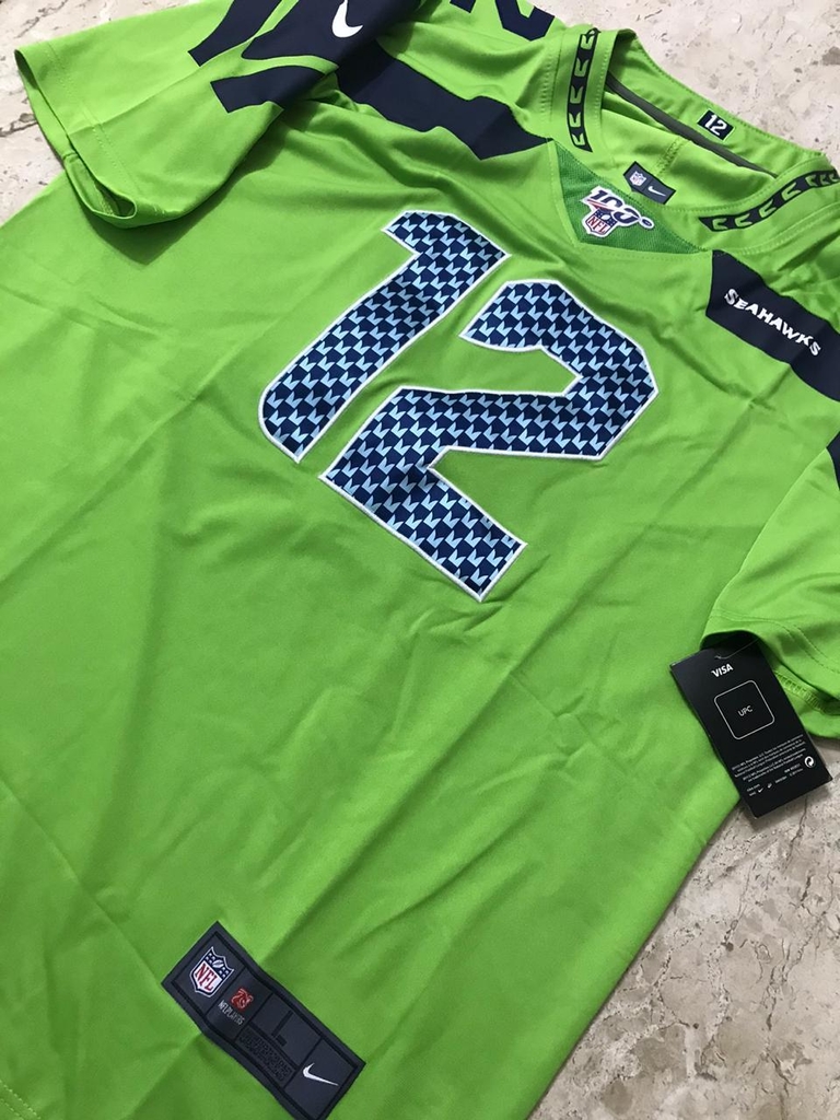 Camiseta Seattle Seahawks Verde NFL Futebol Americano