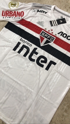 Camisa Adidas São Paulo I Completa Patrocínios e Patch Brasileirão 2020 - comprar online