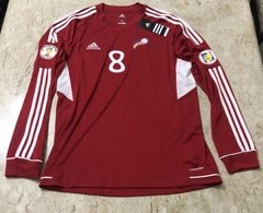 Camisa Rara Andorra Adidas 2014 World Cup Qualifying Patches