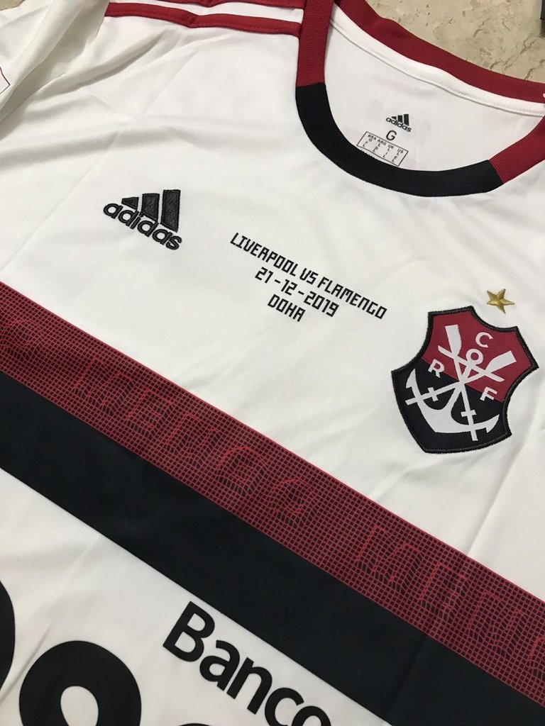 Camisa Adidas Flamengo Versão Final Mundial de Clubes Fifa 2019