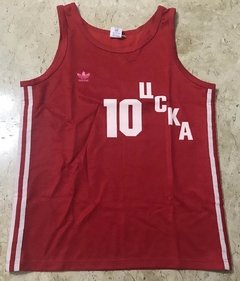 Camisa Rara Adidas CSKA Moscow Sergei Belov Anos 70/80