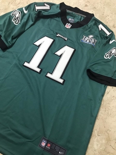 Camisa Nike Philadelphia Eagles NFL Superbowl LII Wentz na internet