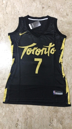 Camisa Nike Toronto Raptors Feminina City Edition Lowry