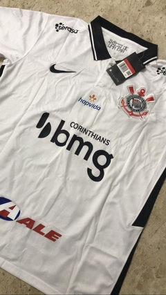 Camisa Nike Corinthians 2020 Completa Patrocínios Branca - comprar online