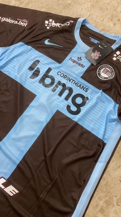 Camisa Nike Corinthians III 2020 Completa Patrocínios - comprar online