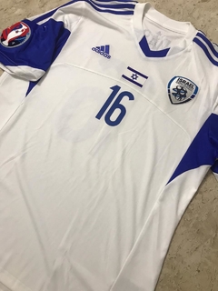 Camisa Rara Adidas Seleção de Israel 2017 Branca Usada em Jogo - comprar online