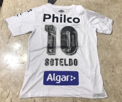 Camisa Umbro Santos I 2019 Completa com Patrocínios e Patch Brasileirão - comprar online