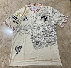 Camisa Le Coq Sportif Atlético Mineiro 2021 - Manto da Massa 113 anos com Patch Brasileirão 2021