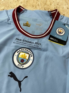 Camisa Puma Manchester City Final Champions 2023 - Modelo Jogador - comprar online