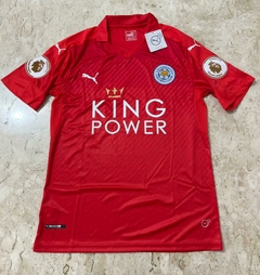 Camisa Puma Leicester City Away 2017 Patch Campeão Premier League 2016